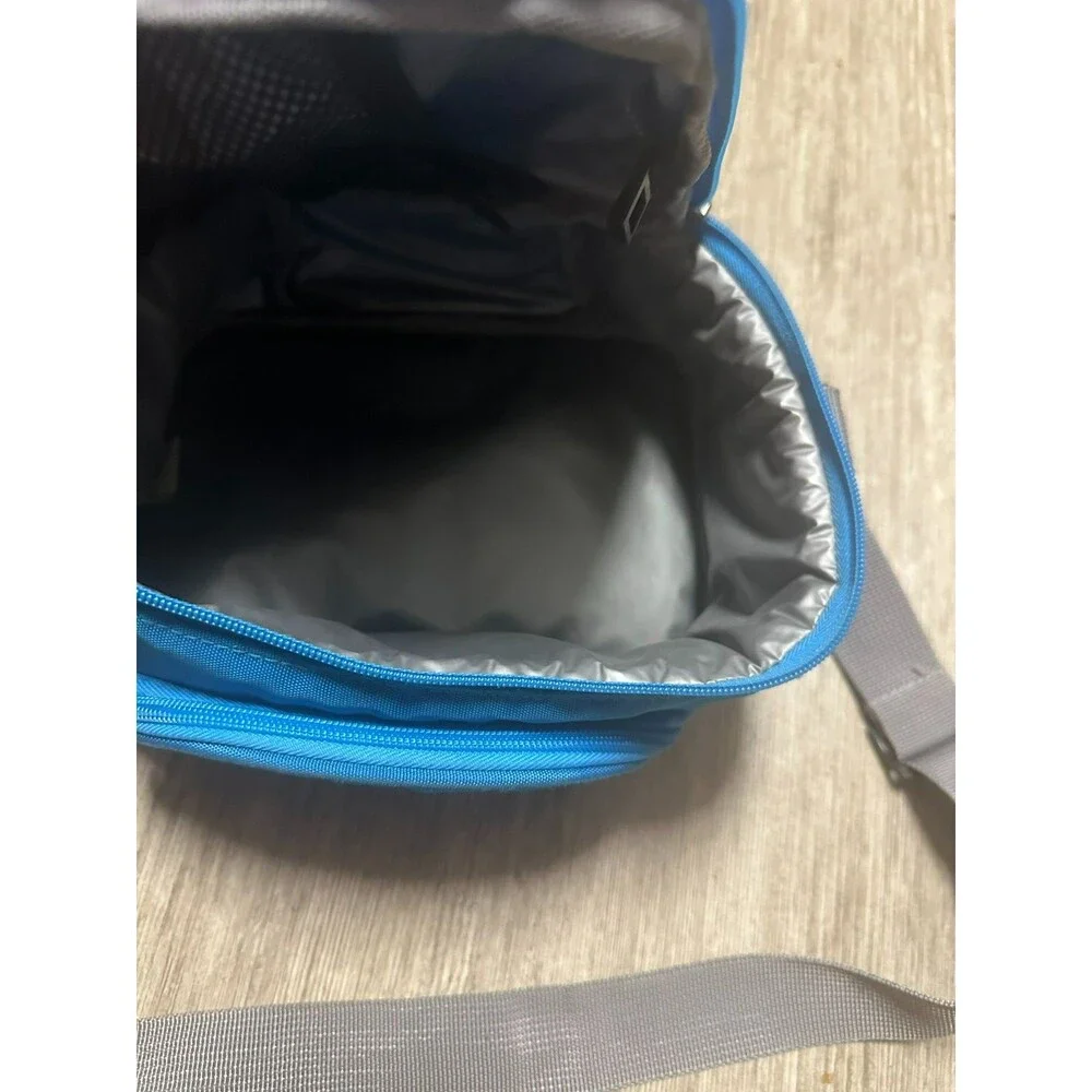 Bentgo Deluxe Bag Insulated Zipper Lunch Bag BPA Free Easy Clean Sky Blue